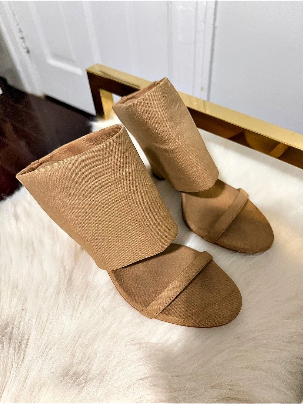Jeffrey Campbell Mules Brown US 7.5